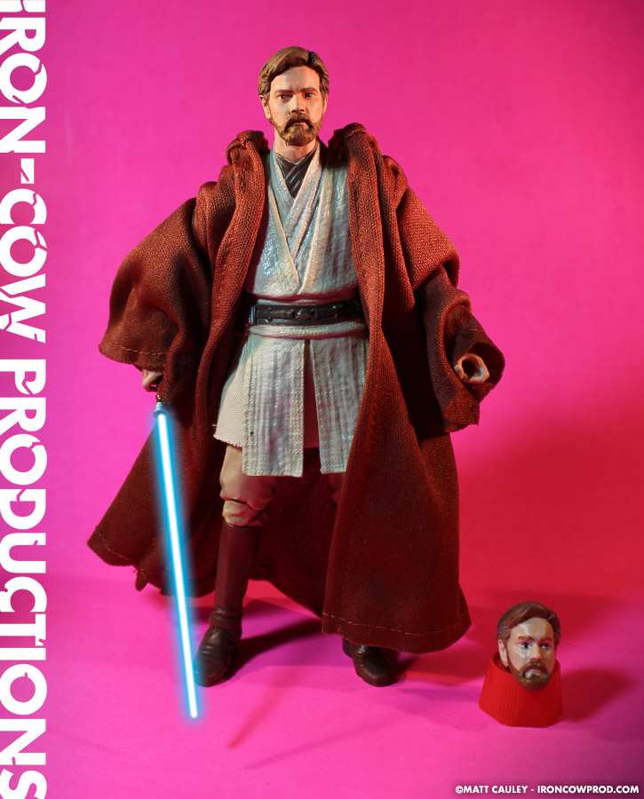 OBI-WAN KENOBI Star Wars Black Series Custom Action Figure by Matt 'Iron-Cow' Cauley